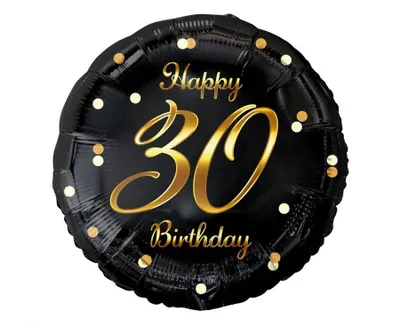Immagine prodotto di Palloncino 30 anni - Buon compleanno - 45 cm