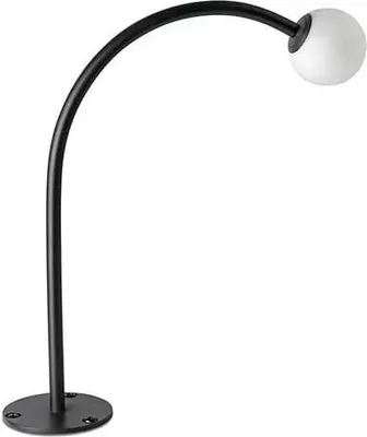 Produktbild von CUCA gebogene schwarze Leuchtfeuerlampe 75580