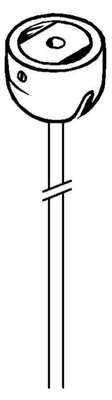 Produktbild von Zumtobel Group Drahtseilabhängungs-Set 1,8x2000 ws 60 280 061