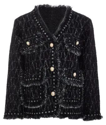 Produktbild von dulcey damen strickjacke - Schwarz, M