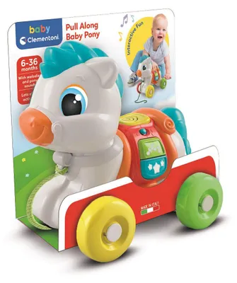 Produktbild von Clementoni Baby Trekfiguur Paard + Geluid