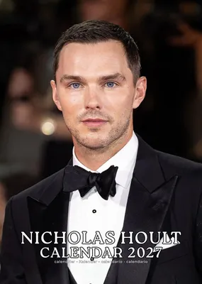 Kalender 2027 A3 – Nicholas Hoult, 12 Monate, Wandkalender