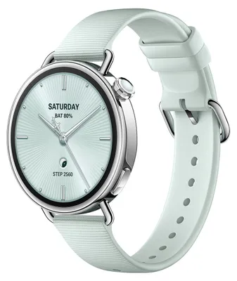 Zdjęcie produktu dla Xiaomi Watch S4 41 mm miętowo-zielony, guma fluorowa