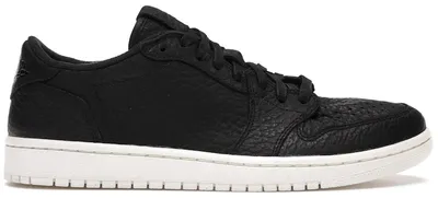 Obrázek produktu pro Jordan 1 Retro Low bez loga Swoosh, černá (2016) - velikost EU 41