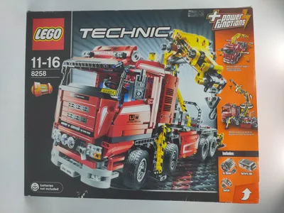 Produktbild von LEGO TECHNIC Truck mit Power-Schwenkkran 1.877-teilig, ab 11 Jahren (8258)