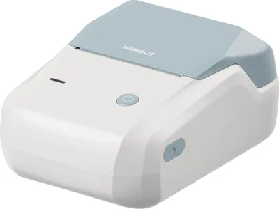 Image de Imprimante thermique Niimbot NIIMBOT® B1 bleu/blanc, 50 mm + rouleau d'étiquettes