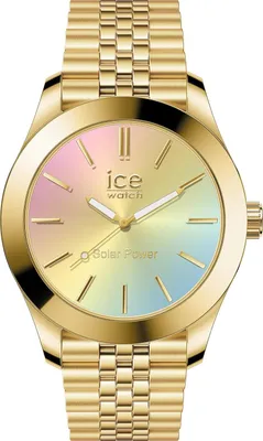 Produktbild von Ice-Watch - ICE steel Gold rainbow - Gold Damenuhr mit Metallarmband - 023992 (S