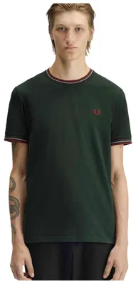 Produktbild von T-Shirt Fred Perry CAMISETA CON EL RIBETE CON DOS FRANJAS für Herren