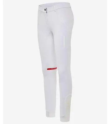 Produktbild von ea.St Reithose R2 Performance Dressage Classic Reitleggins Vollbesatz mit Handytasche White L