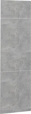 Produktbild von Küchenfront Vicco R-Line Beton 59.6 x 196 cm Möbelfront für den Kühlumbauschrank, Model 30220