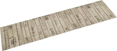 Produktbild von Küchenteppich Waschbar Zaun 60x300 cm Samt