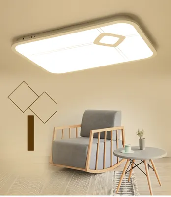 Obrázek produktu pro 2108-60x45WJ LED stropní svítidlo s dálkovým ovládáním, nastavitelná barva světla/jas