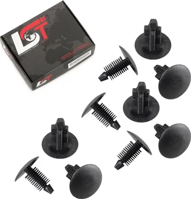 Produktbild von 10x Innen- Seitenverkleidung Radkasten Halter Clips für CITROEN FIAT PEUGEOT