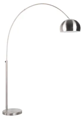 Produktbild von Housecraft Living Metal Bow Stehlampe Metall Silber