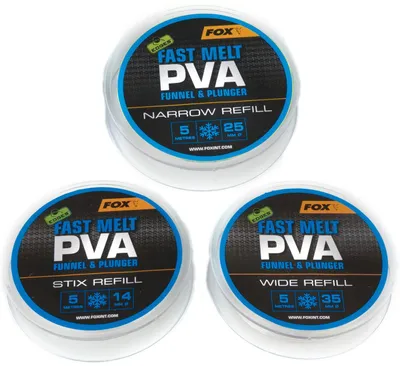 Produktbild von Fox Edges PVA Mesh refill Fast Melt 5m - PVA-Schlauch, Größe:14mm Stix