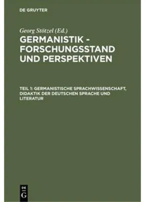 Image de Germanistische Sprachwissenschaft, Didaktik der Deutschen Sprache und Literatur