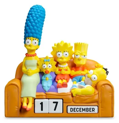 Produktbild von 3D-Dauerkalender im Simpsons-Design