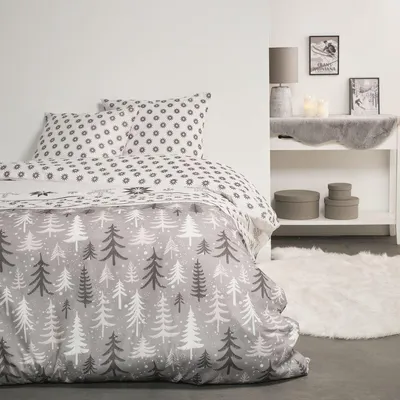 Produktbild von Bedrucktes Bettwäscheset FLANELLE