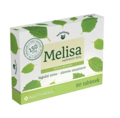 Produktbild von MELISA Stress-Schlaf-Ruhe Alg Pharma 90 Tabletten