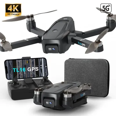 Produktbild von TL16GPS GPS-Drohne mit 4K-Kamera 5G WiFi FPV 50x Zoom bürstenlosem Motor und optischer Flusspositionierung