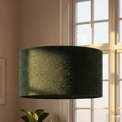 Produktbild von home24 Pendelleuchte - Eisen / Textil - 1-flammig