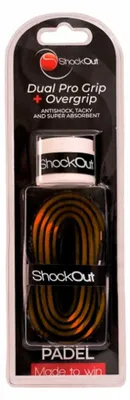 Produktbild von Shockout Dual Pro Padel Overgrip Orange,Schwarz Orange,Schwarz One Size