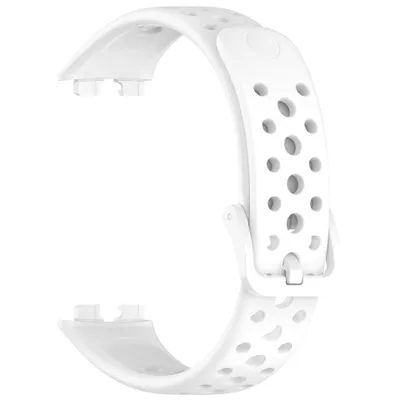 Obrázek produktu pro INF Silikonový řemínek pro chytré hodinky Huawei Band 8/9/10 Bílý