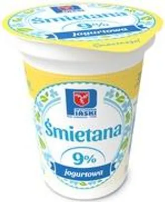 Zdjęcie produktu dla Śmietana Jogurtowa 9% - Lekka I Zdrowa, Idealna Do Sałatek