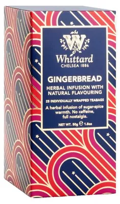 Produktbild von Kräutertee Whittard of Chelsea Gingerbread Infusion, 25 Stk.