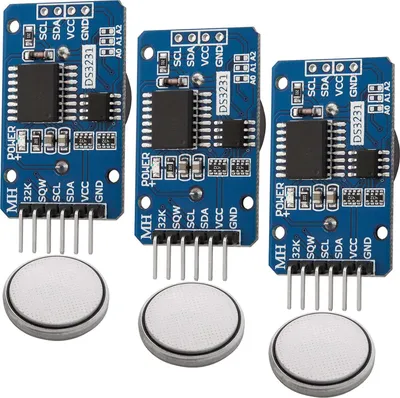 Immagine prodotto di Modulo AZ-Delivery Orologio in tempo reale RTC DS3231 Orologio in tempo reale I2C compatibile con Arduino e Raspberry Pi, 3x RTC
