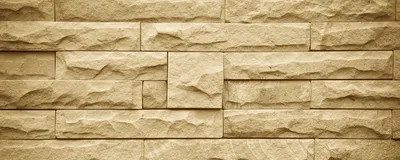 Produktbild von Wallario selbstklebendes Poster - Steinwand gelb, Größe: 80 x 200 cm