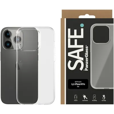 Produktbild von SAFE. by PanzerGlass - Hintere Abdeckung für Mobiltelefon - Thermoplastisches Polyurethan (TPU) - durchsichtig - für Apple iPhone 14 Pro