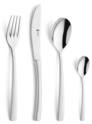 Produktbild von Paul Wirths 24-tlg. Besteckset SWING 24-teilig silberfarben mattiert