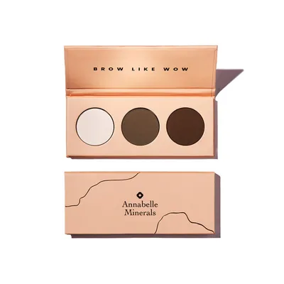 Obrázek produktu pro Annabelle Minerals Paleta Obočí Brow Like Wow, 3 x 1.3g