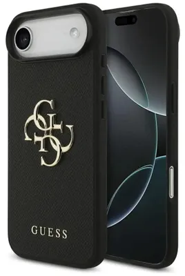Zdjęcie produktu dla Etui Guess Grained Big 4G & Classic Logo Do Iphone Air Czarny