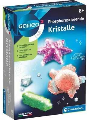 Produktbild von Galileo Lab Phosphoreszierende Kristalle, Experimentierkasten