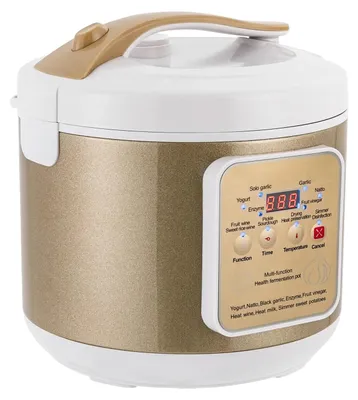 Obrázek produktu pro Fermentační stroj, nerezová ocel, objem 6 litrů, zlatá barva
