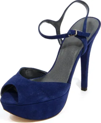 Produktbild von H3224 sandalo donna STUART WEITZMAN GOTME woman suede sandals blue