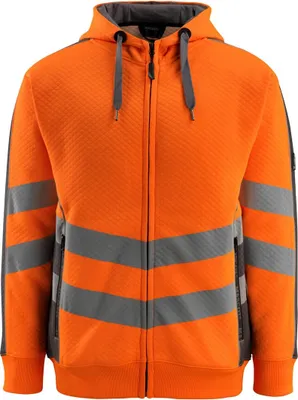 Produktbild von MASCOT 50138-932-1418-S, Kapuzenpullover/-jacke, Uni, S, 92 cm, Baumwolle, Polyester, 310 g/m²