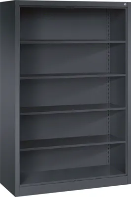 Produktbild von Büroregal mit 4 Einlegeböden Bücherregal Standregal Aktenregal 195x120x50 cm