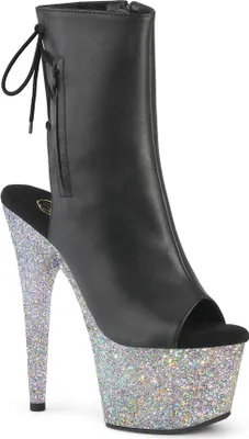 Produktbild von ADORE-1018LG Damen Booties von Pleaser, Schwarz EU 41, US 11