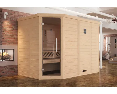 Produktbild von WEKA Design-Sauna 528 GT Gr.2 BioS, 528.2520.30120