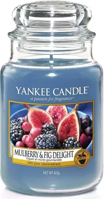 Produktbild von Mulberry & Fig Delight - Duftkerze im Glas 623g - Yankee Candle®