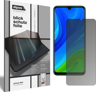 Produktbild von Schutzfolie für Huawei P Smart (2020) mit Sichtschutz Blickschutz Folie