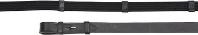 Obrázok produktu pre Aviemore Kontinentálne kožené konské opraty ER102 (137 cm x 2 cm) (čierne)
