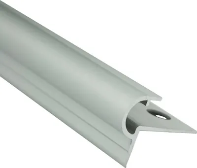 Produktbild von Alu Stufenprofil Fliesenschiene Profil Treppe Schiene matt L270cm H10mm silber