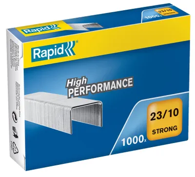 Produktbild von Rapid 24869900, 23/10, 1 cm, 23/10, Galvanisiertes Metall, Metallisch, 56 mm