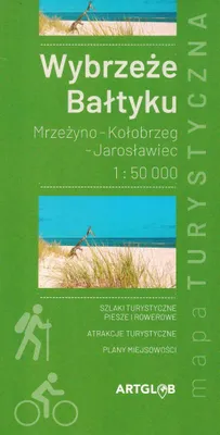 Obrázek produktu pro Ostseeküste. Mrzeżyno - Kołobrzeg - Jarosławiec. Touristenkarte. ArtGlob