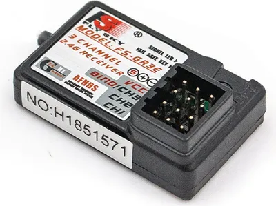 Produktbild von Flysky FS-GR3E AFHDS 3CH Empfaenger fuer RC Auto Boot FS-GT2 FS-GT2B FS-GT3B FS-GT3C FS-IT4S