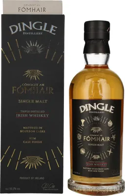Image de Dingle CÓNOCHT AN FÓMHAIR Single Malt Irish Whiskey Triple Distilled 50,5% Vol. 0,7l en boîte cadeau